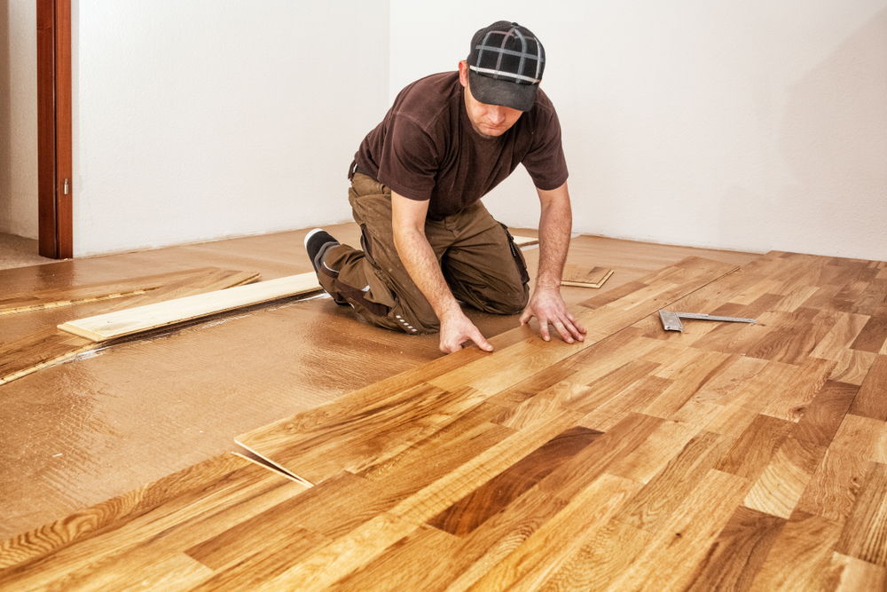 Pose de parquet flottant